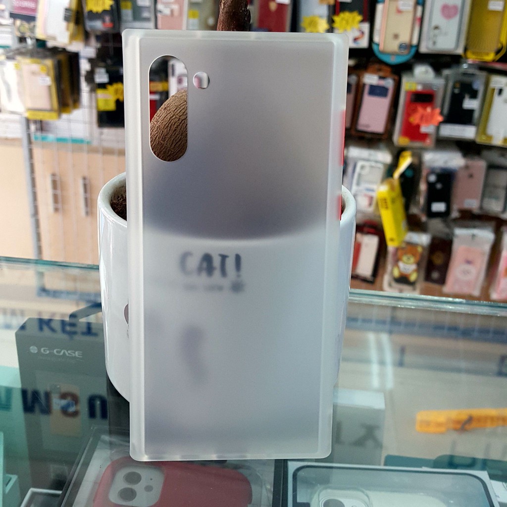 Samsung Note 10 frosted back case cover likgus