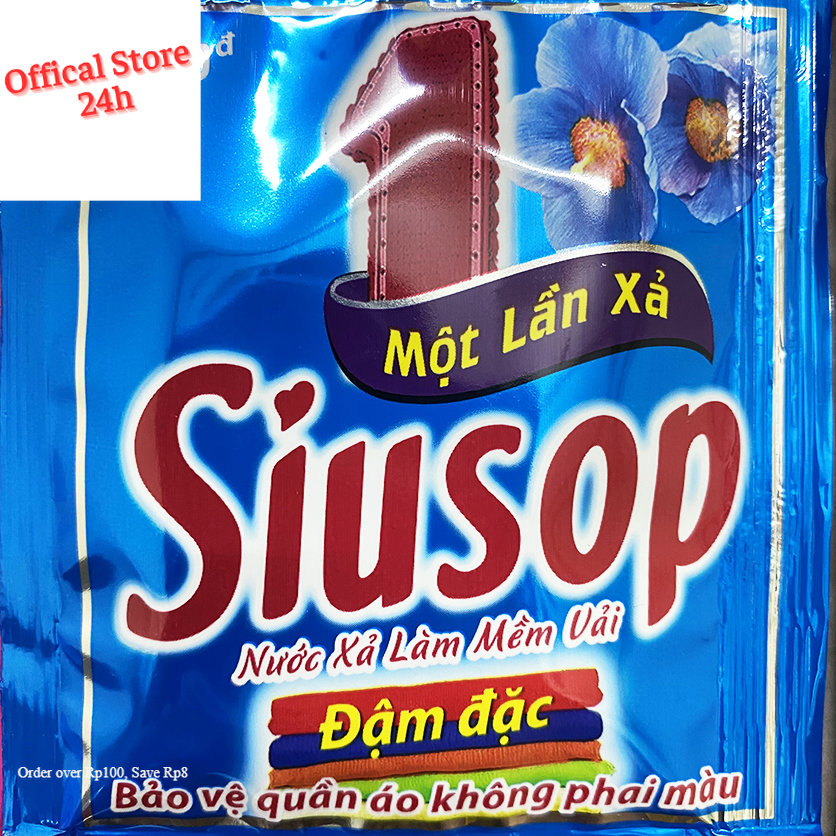 1 Dây 10 Gói Nước Xả Làm Mềm Vải SiuSop