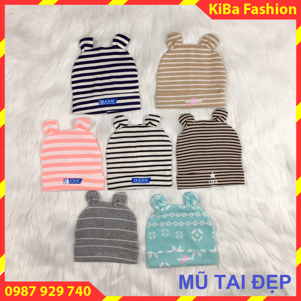Mũ nón sơ sinh 2 lớp cao cấp an toàn cho bé từ 0-3 tháng MSS- TK0550 / mũ sơ sinh / mũ cho bé sơ sinh / mũ sơ sinh / mũ len cho bé sơ sinh / nón trẻ sơ sinh / nón cho bé sơ sinh / nón mũ phủ khăn von / nón sơ sinh
