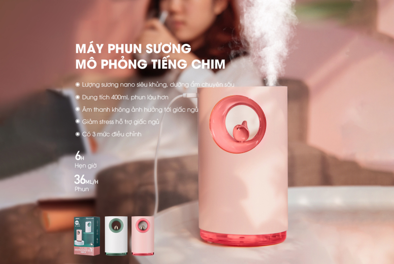 Bảng giá Máy phun sương tiếng chim Remax RT-A240