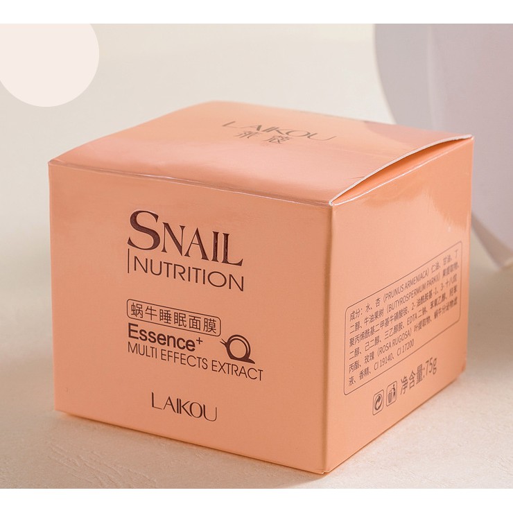 [HCM]KEM ỐC SÊN SNAIL #LAIKOU