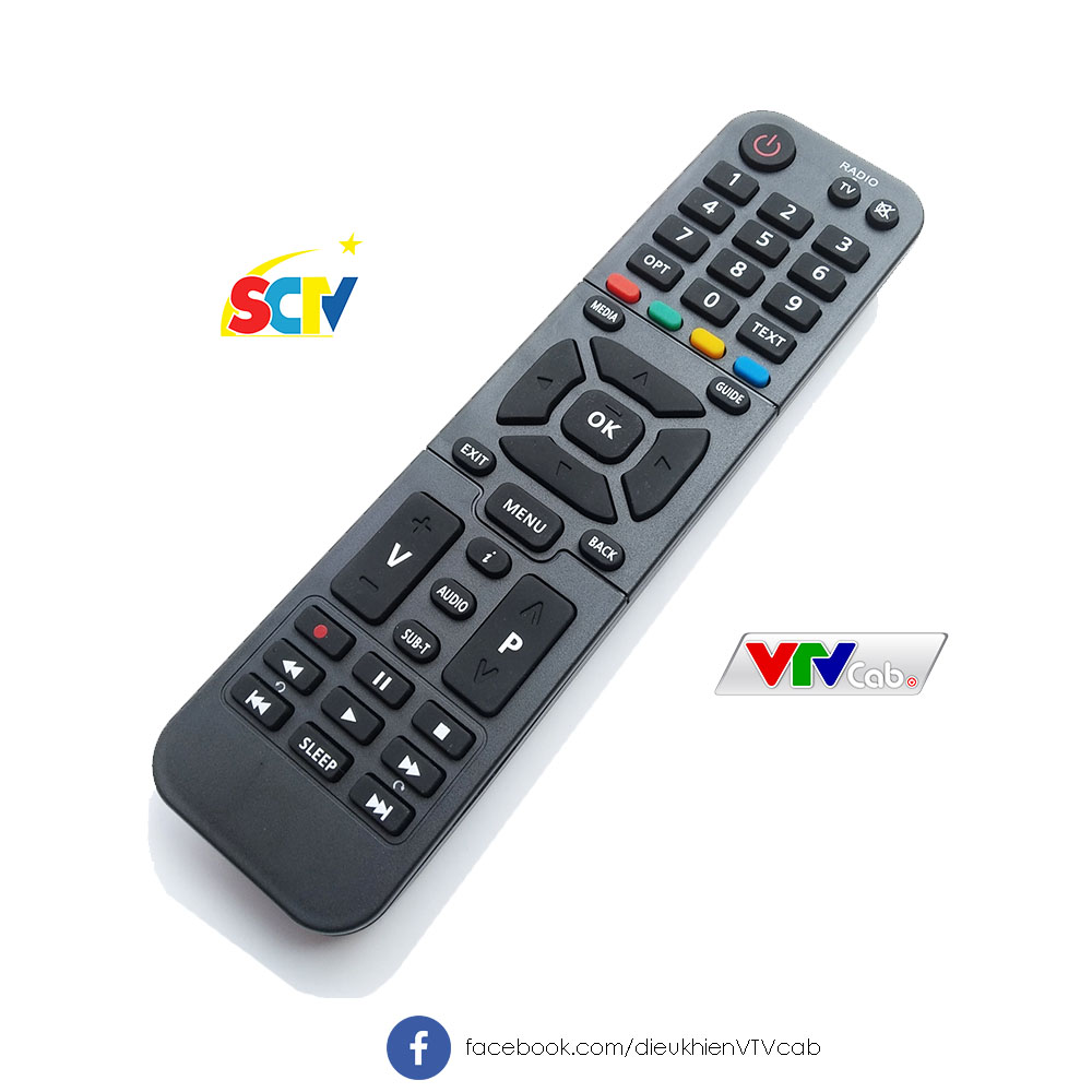 Điều khiển đầu thu VTVcab mã Kaon
