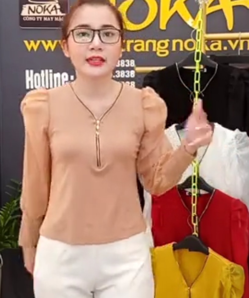 Áo Thun Lạnh Tay Voan Lụa