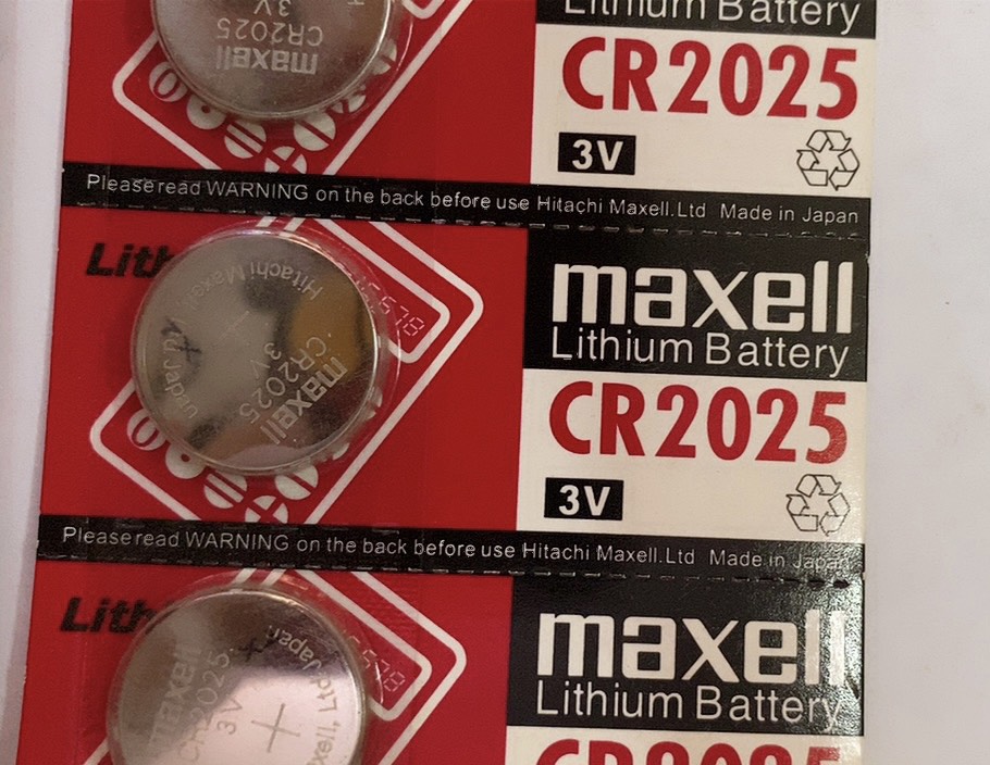 Vỉ 5 Viên Pin MAXELL CR2025 Lithium 3V