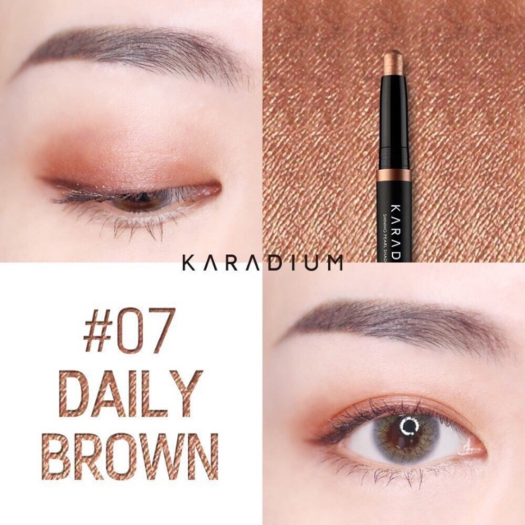 Phấn Mắt Nhũ Karadium Shining Pearl Shadow Stick 2 Đầu