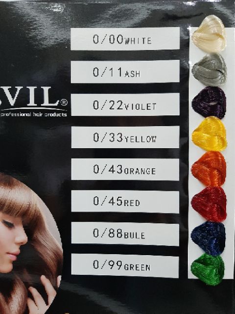Màu Nhuộm tóc VIILL 100ml.