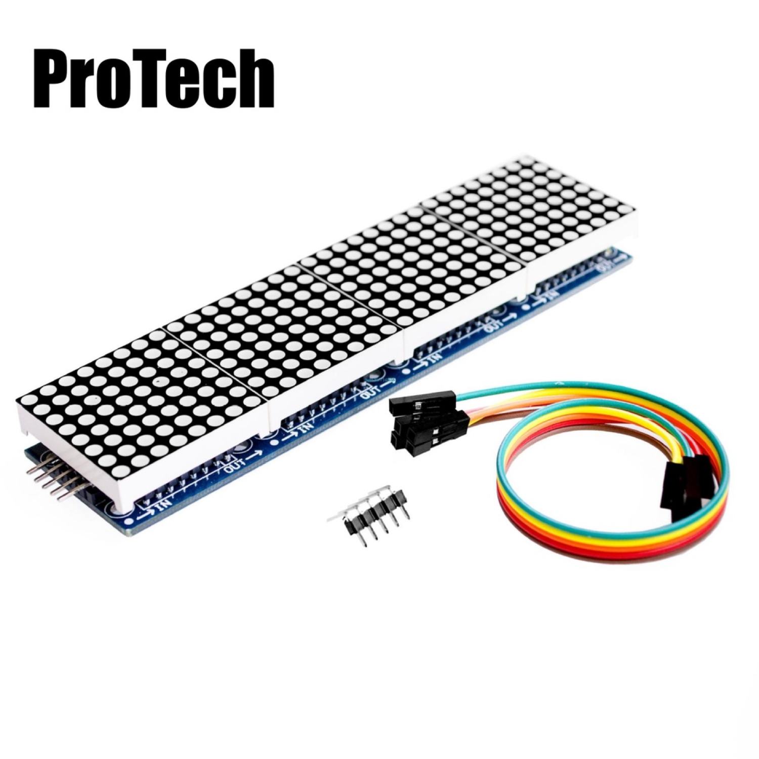 Module led matrix 4 max7219, led ma trận 4