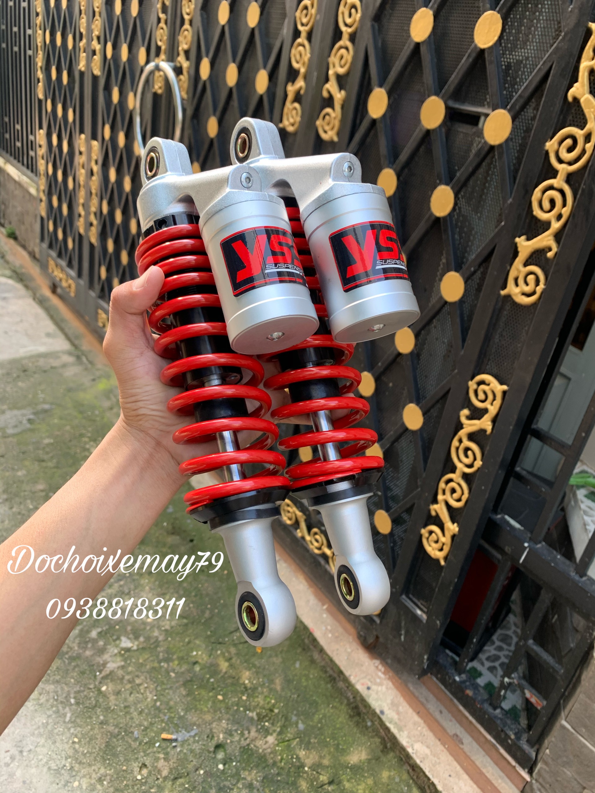 Phuộc YSS bình dầu gắn Sirius - Jupiter
