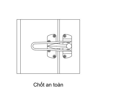 [HCM]Chốt an toàn VICKINI 46502.001 (Màu Trắng)