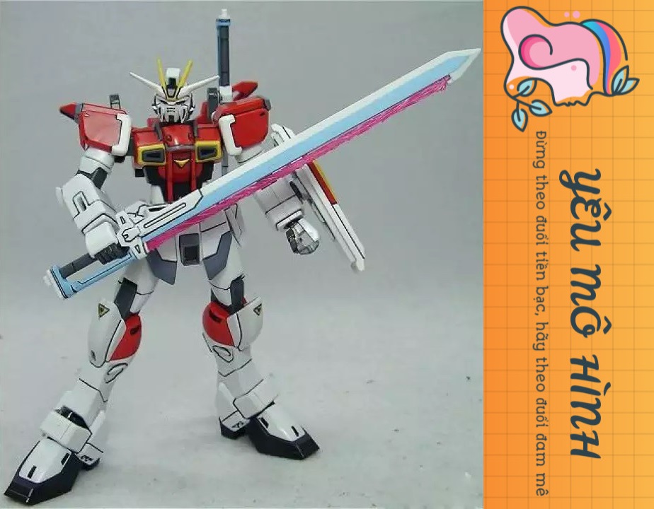 Mô Hình Gundam HG Sword Impulse Tặng kèm base trưng bày HG
