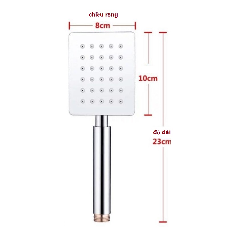 Vòi sen siêu mỏng inox 304