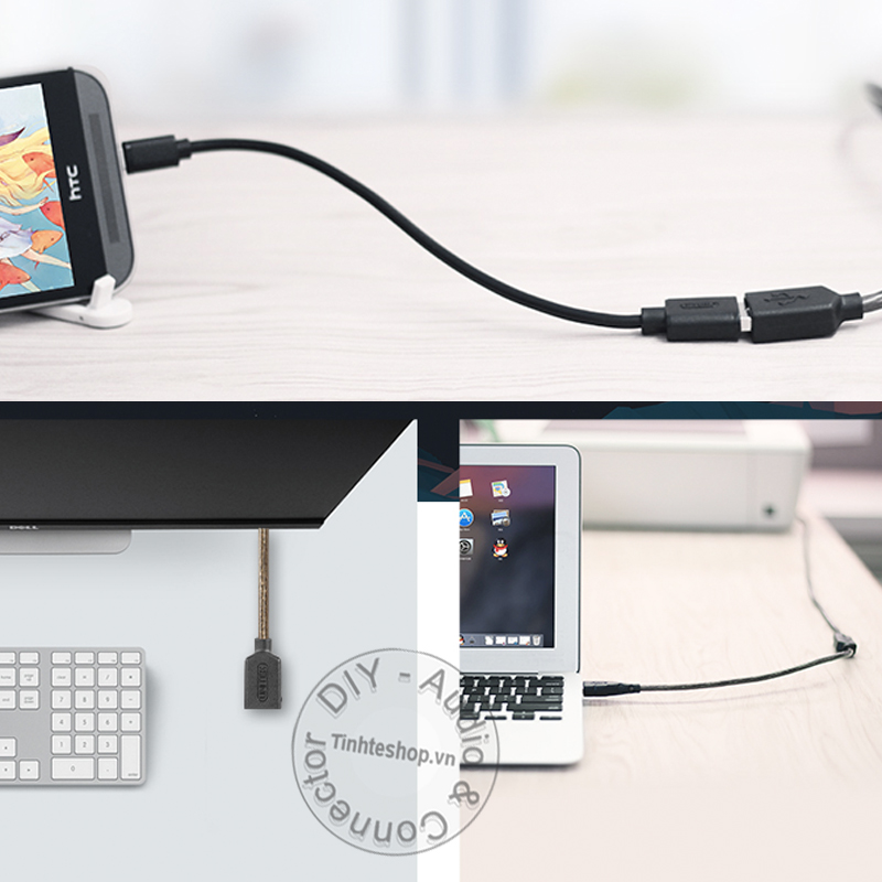 Cáp USB nối dài 1.5M đến 10M Unitek - Dây USB 2.0 AM-AF