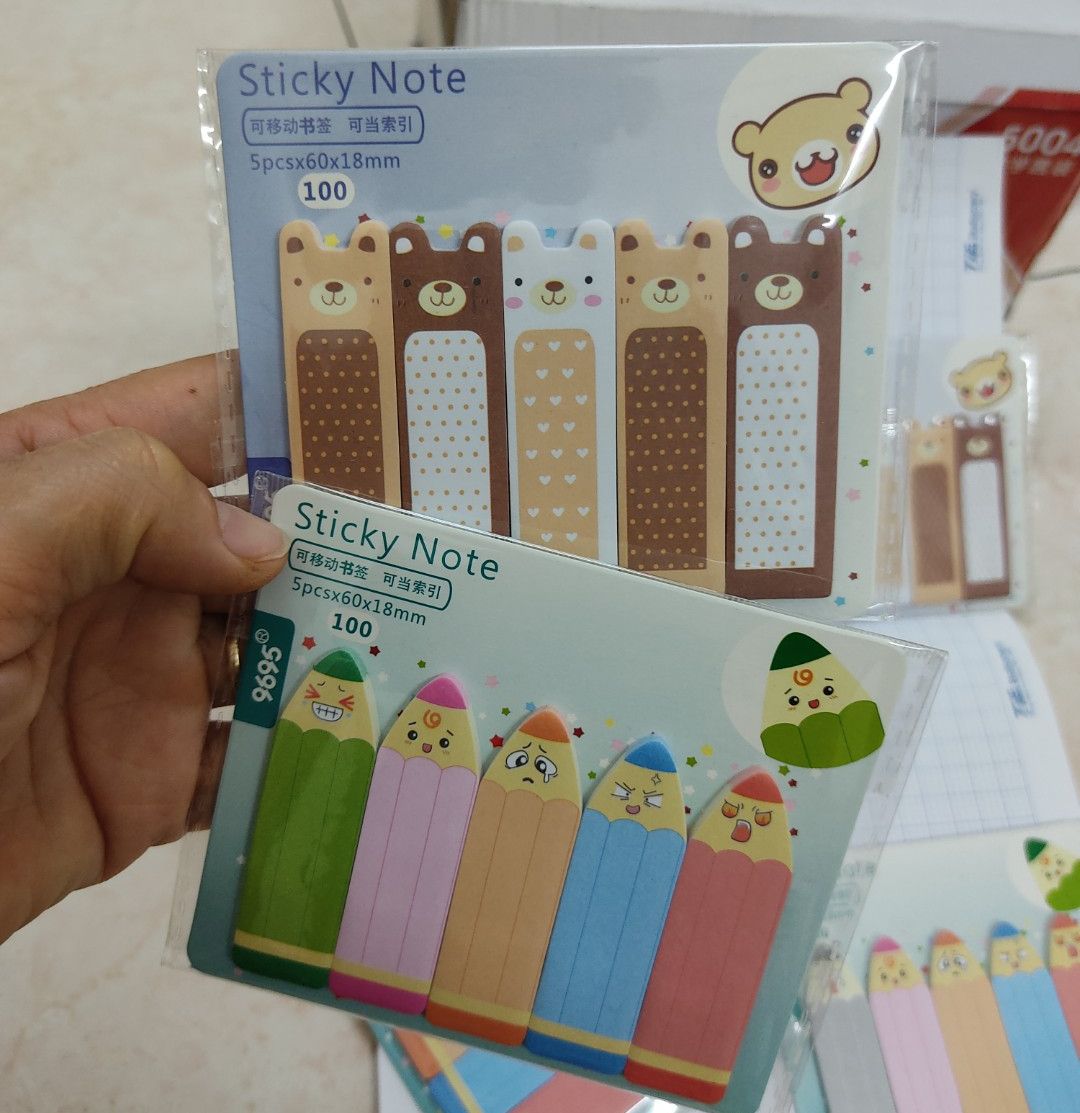 Giấy note nhiều hình