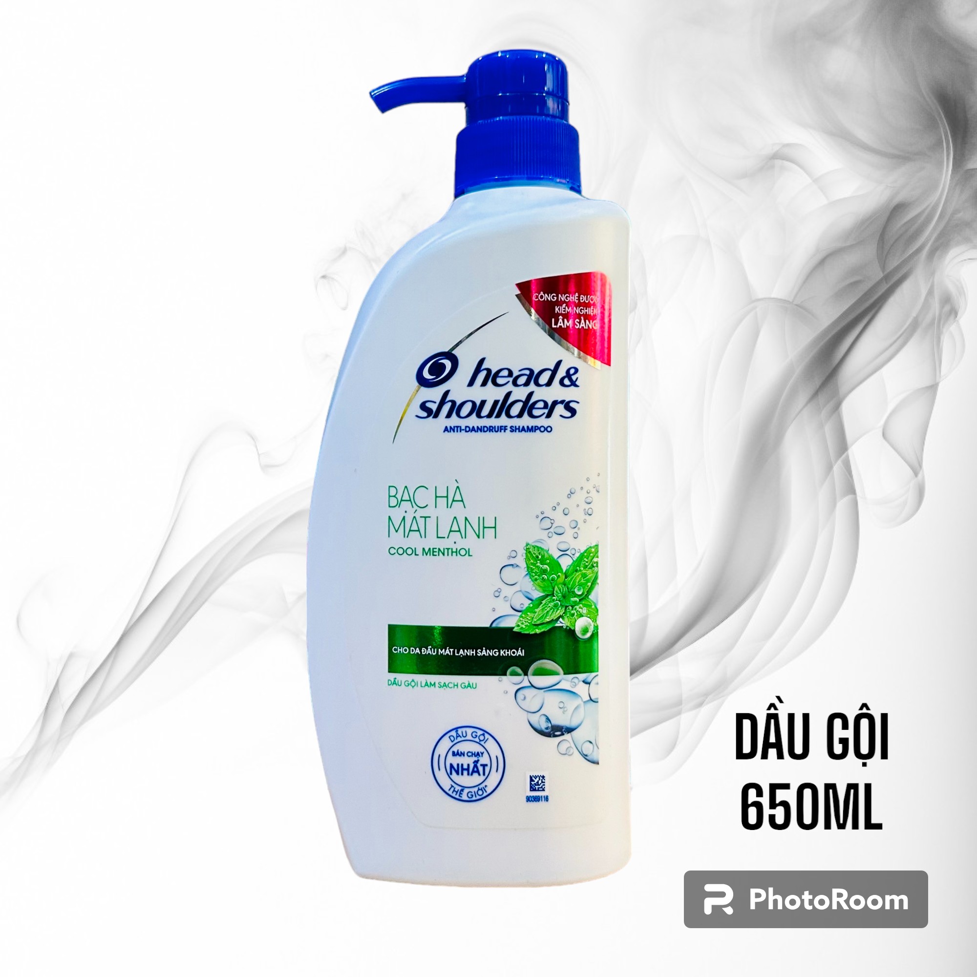Dầu gội Head & Shoulders bạc hà mát lạnh 1.8ml/250ml (chai)