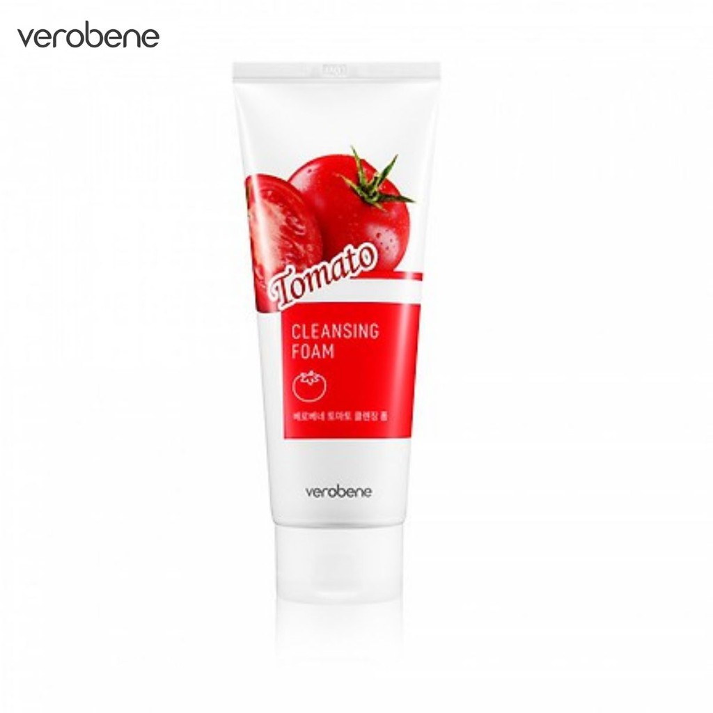 Sữa rửa mặt Cà Chua Verobene Tomato Cleansing Foam 150ml