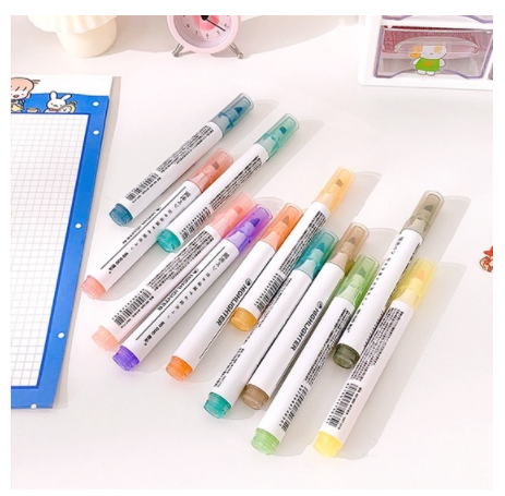 Bộ 6 bút dạ quang highlight Vience siêu xinh