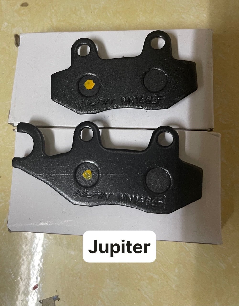 Má phanh đĩa xe máy Yamaha Jupiter chính hãng Nissin