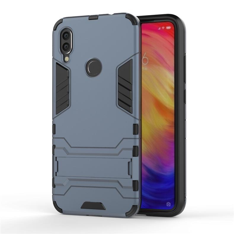 Ốp lưng chống sốc Iron Man Xiaomi Redmi Note 7, Redmi Note7, Xiaomi note7(Tặng kính cường lực trong suốt)
