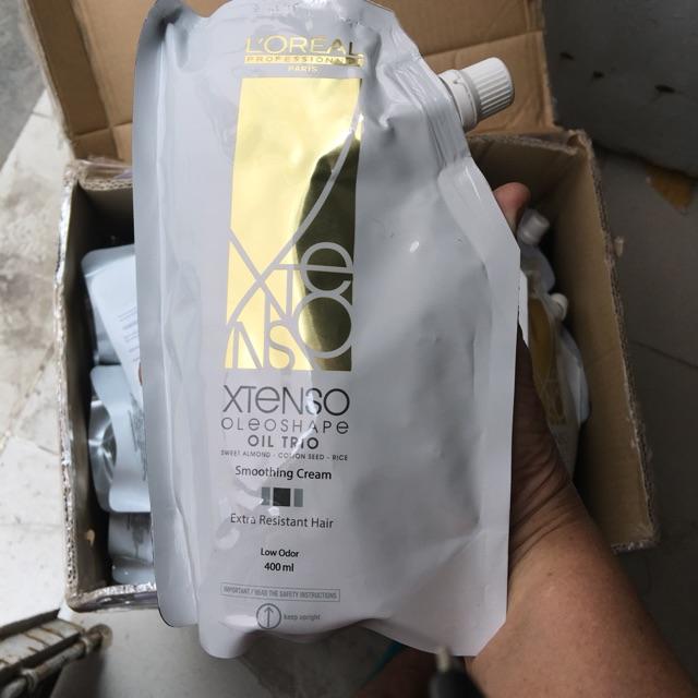 [HCM]THUỐC UỐN NÓNG SETTING LOREAL X-TENSO OLEOSHAPE MẪU MỚI 400ML X 2