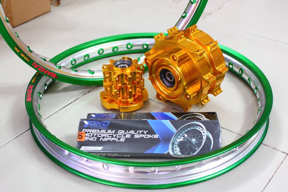 NIỀNG BANZAI 2 LINE MADE IN THAILAND