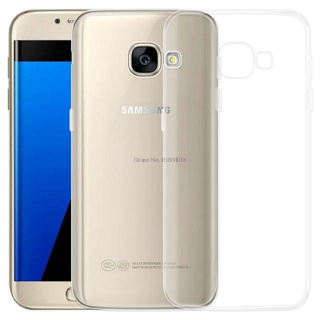 Ốp dẻo trong suốt Samsung Galaxy A7 2017 / A720 (Hàng loại A)
