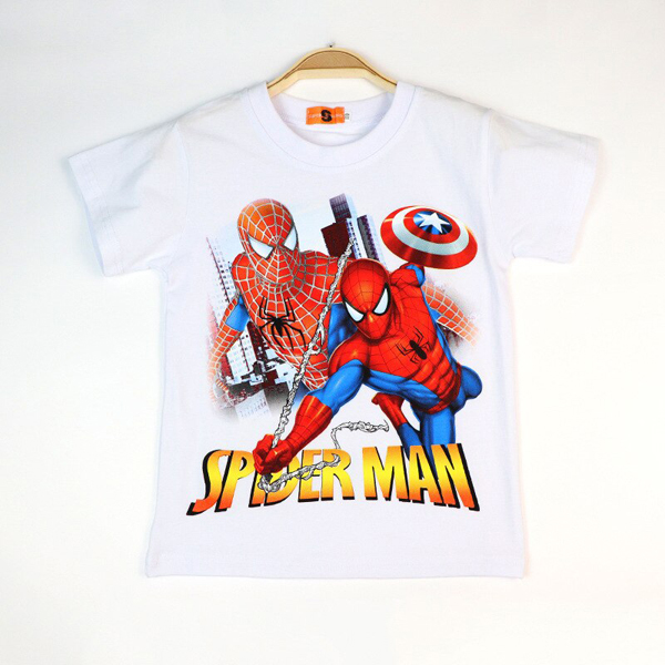 Áo thun trẻ em SPIDERMAN đủ size đủ màu Anam Store