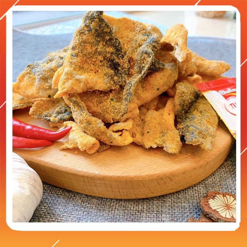 |250GR| DA CÁ HỒI TRỨNG MUỐI CHIÊN GIÒN