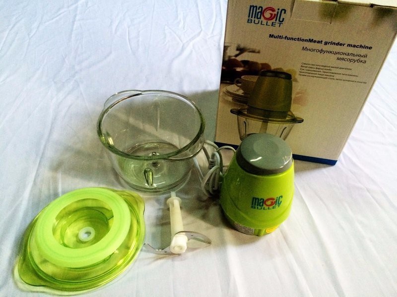 Xay thịt magic cối thuỷ tinh