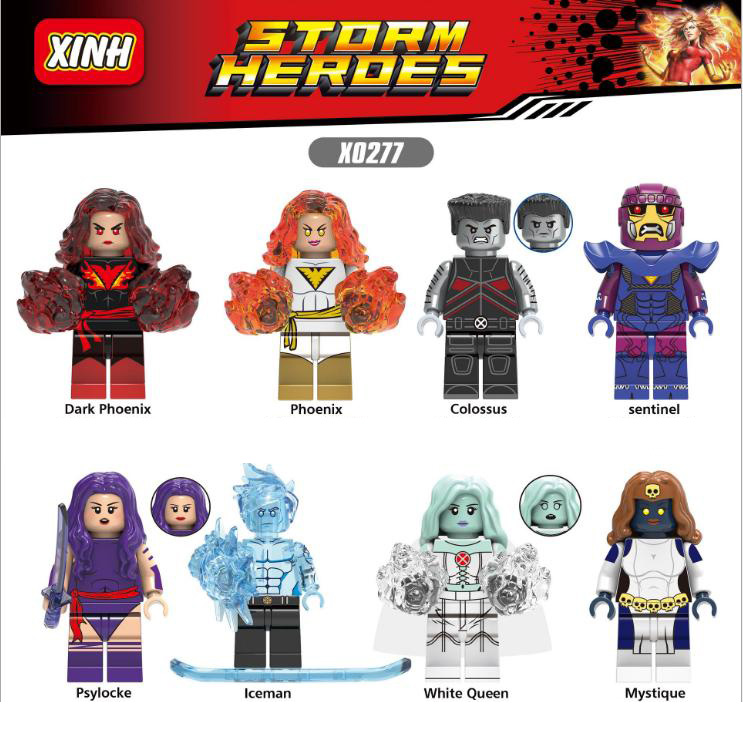 [HCM]Đồ chơi lắp ráp Mini Figure  Nhân Vật Xmen X0277