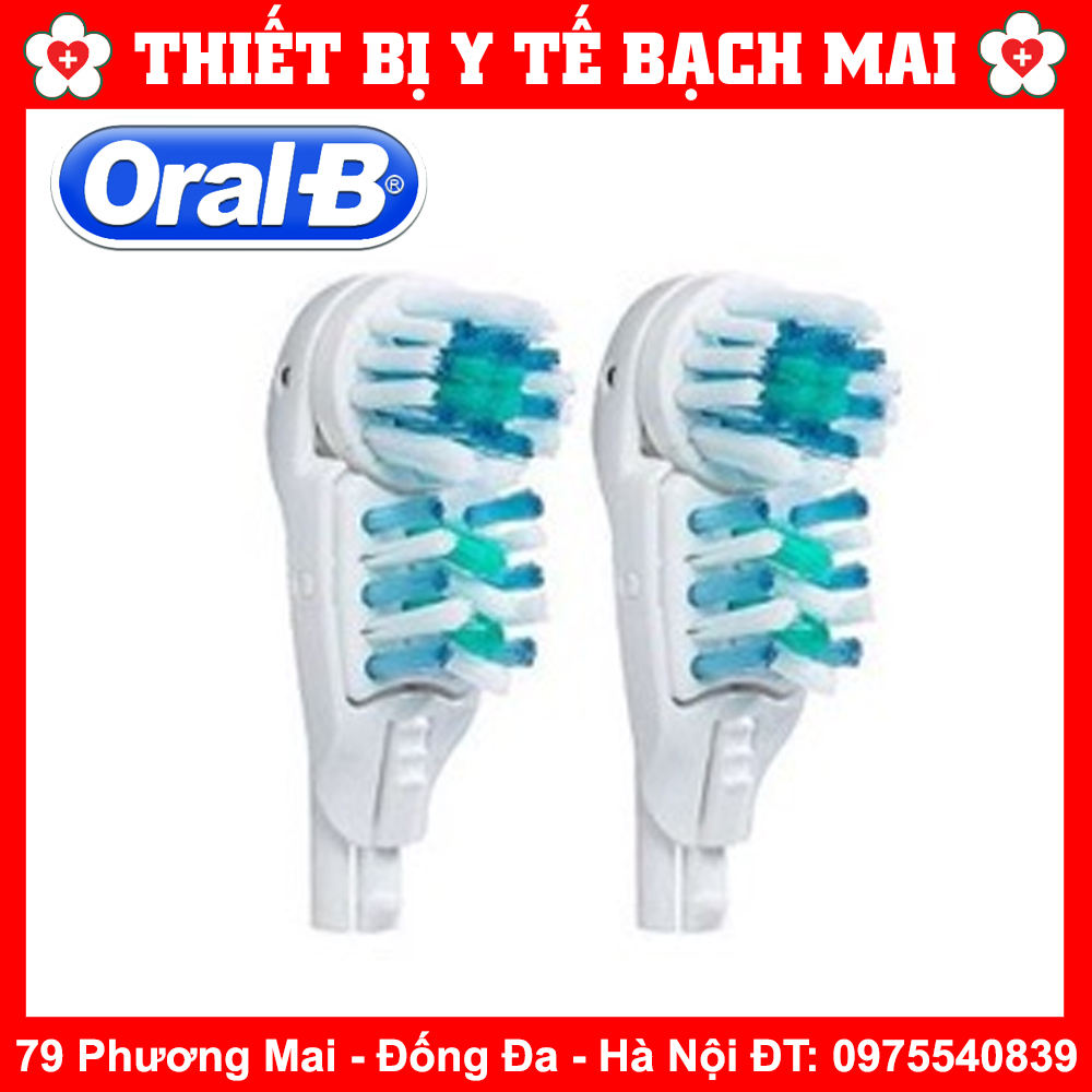 Combo 4 Đầu Bàn Chải Pin Oral-B CrossAction
