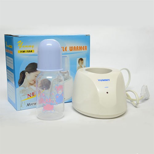 Máy hâm nóng , ủ sữa + Tặng bình sữa cho bé yêu (Trắng)