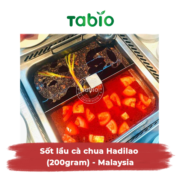 HCM - Sốt lẩu cà chua Hadilao (200gram) - Malaysia - TABIO [Giao toàn quốc]