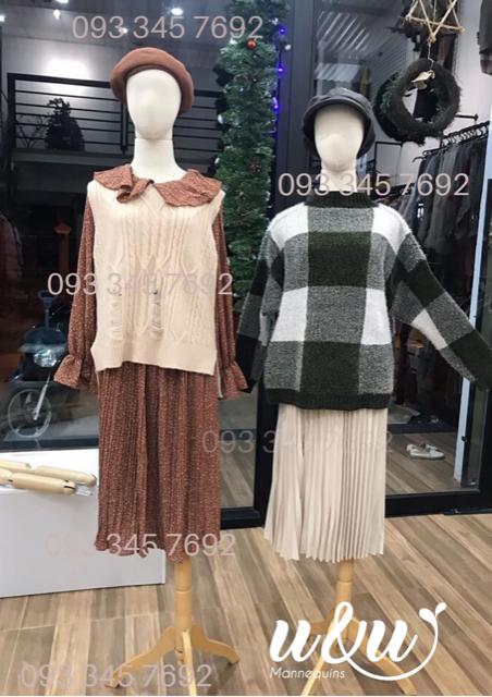 [HCM]Manocanh bán thân nữ có đầu chân sắt siêu bền