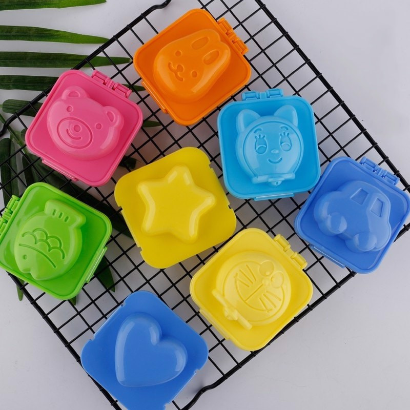 Khuôn Cơm Bento Tạo Hình Cơm Trứng Cho Bé Ăn Dặm