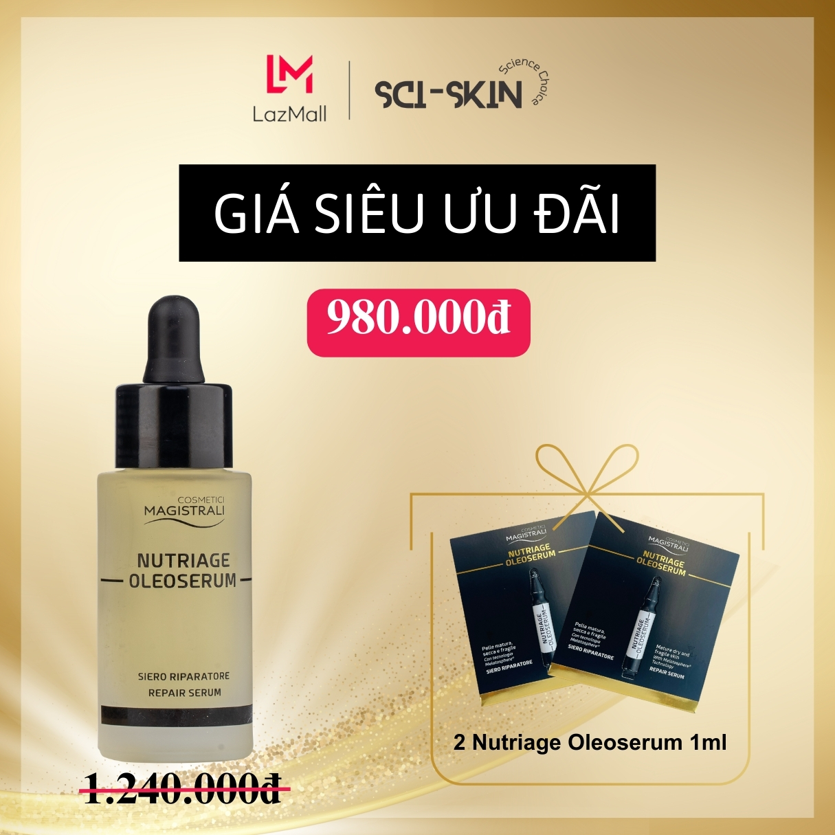 Cosmetici Magistrali Nutriage Oleoserum 30 ml