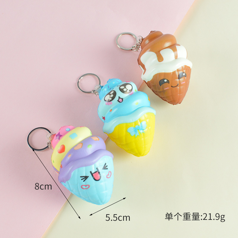 Squishy, squishy mini có móc khóa, squishy cute