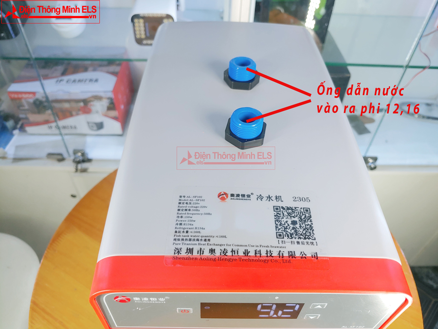 Máy Chiller làm lạnh 160L nước SF-102