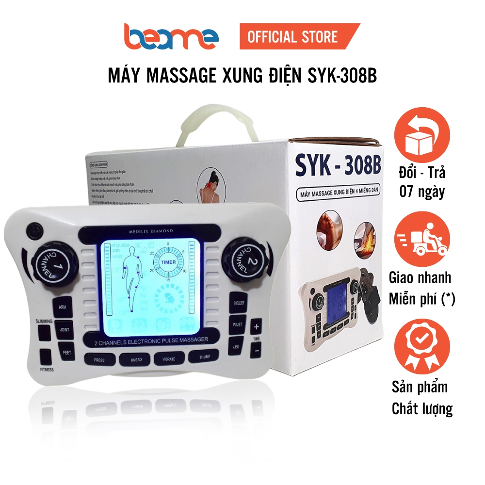 Electrical acupuncture pulse massager 8 PCs Beame syk-308 B