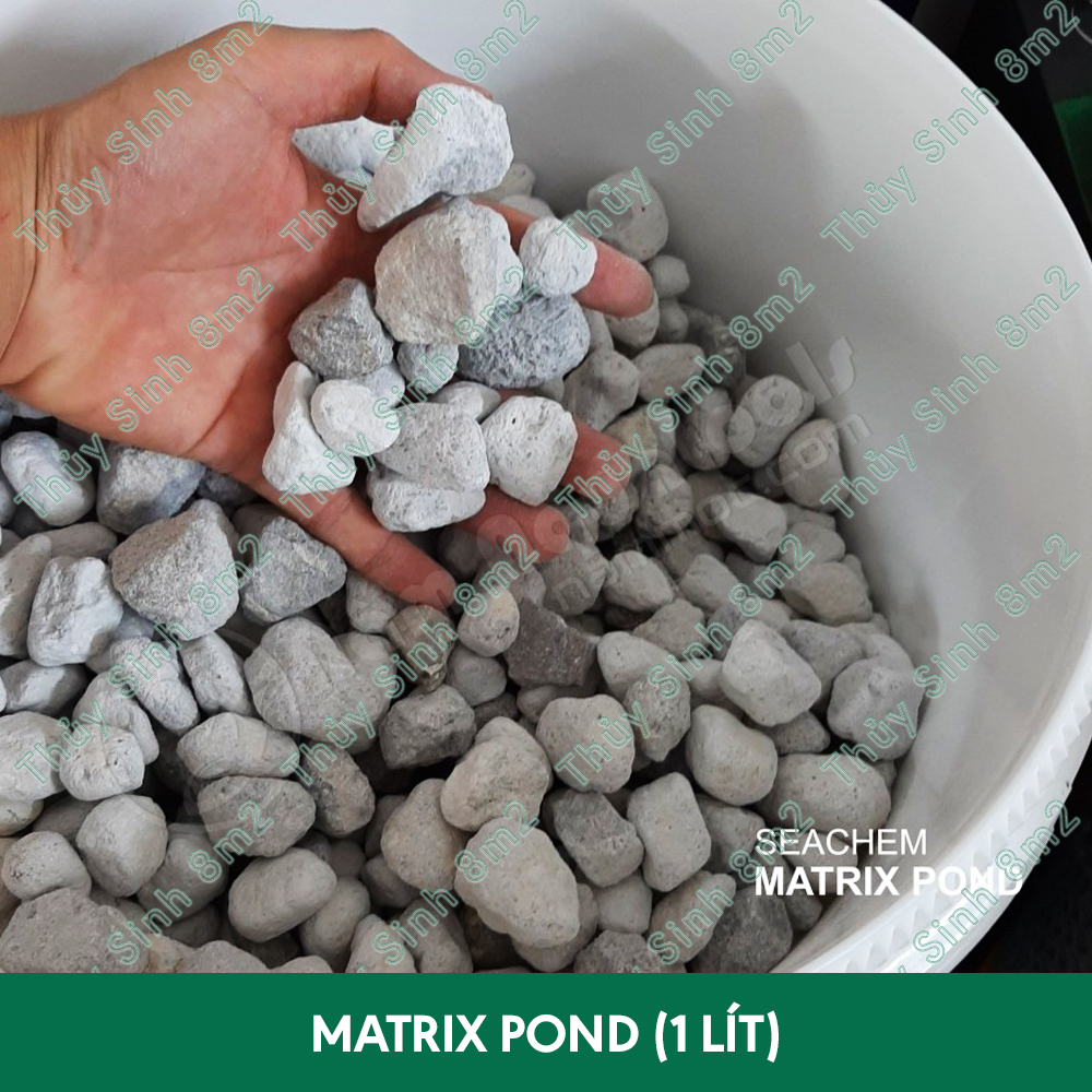 (Lẻ 1 Lít) SEACHEM Matrix & Matrix Pond Vật Liệu Lọc Hồ Cá | 8m2