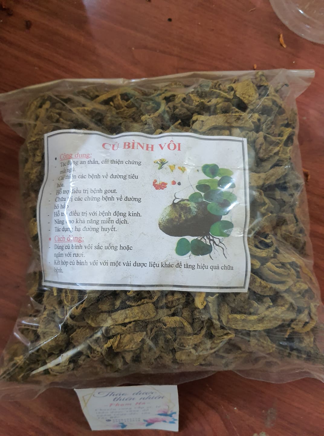 [Giá Sỉ] 1kg Củ Bình Vôi (Khô, Sạch, Đẹp)