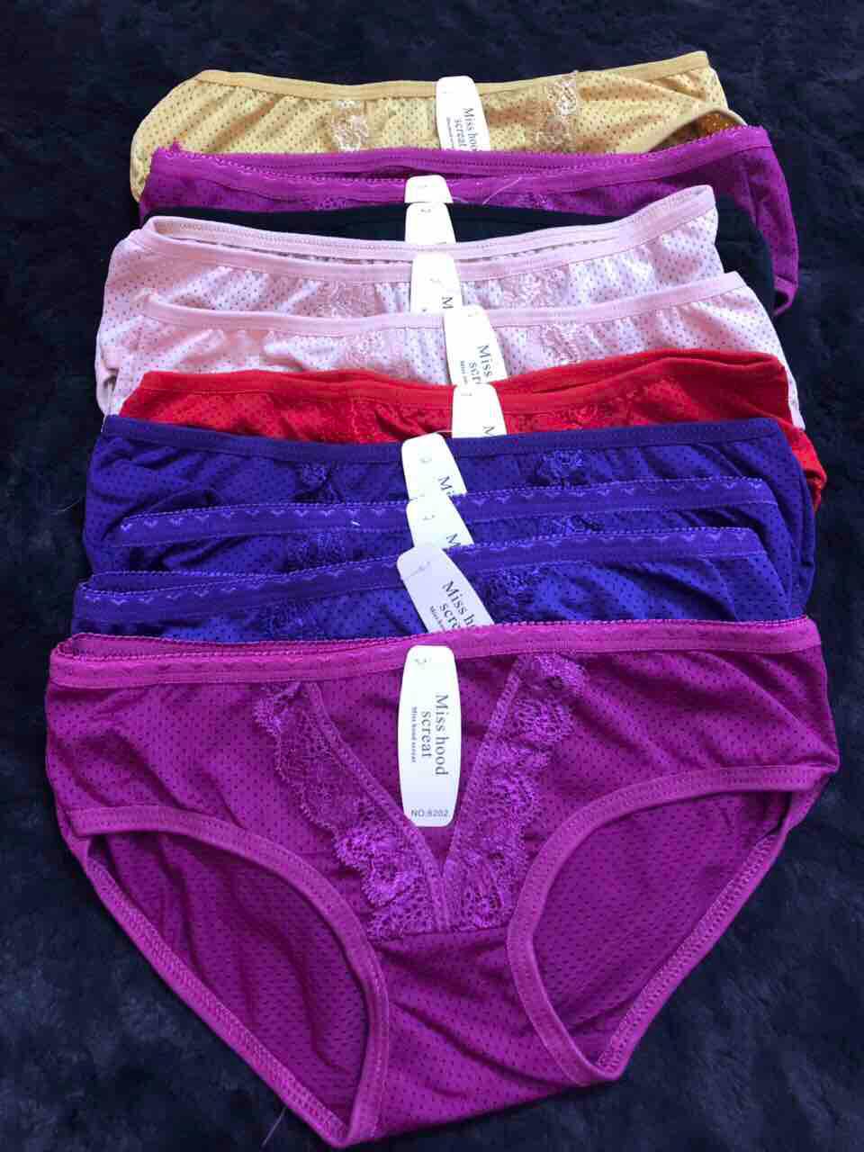 Combo 10 quần lót nữ Thông hơi phối ren (VN.6202)