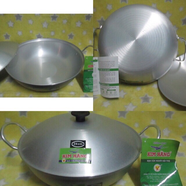 [HCM]Chảo lẩu nhôm KIM HẰNG đủ size