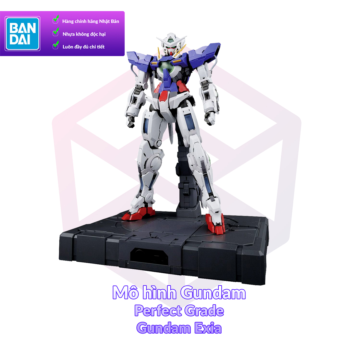 Model Kit Gundam Bandai PG Gundam Exia [Bandai-PG]