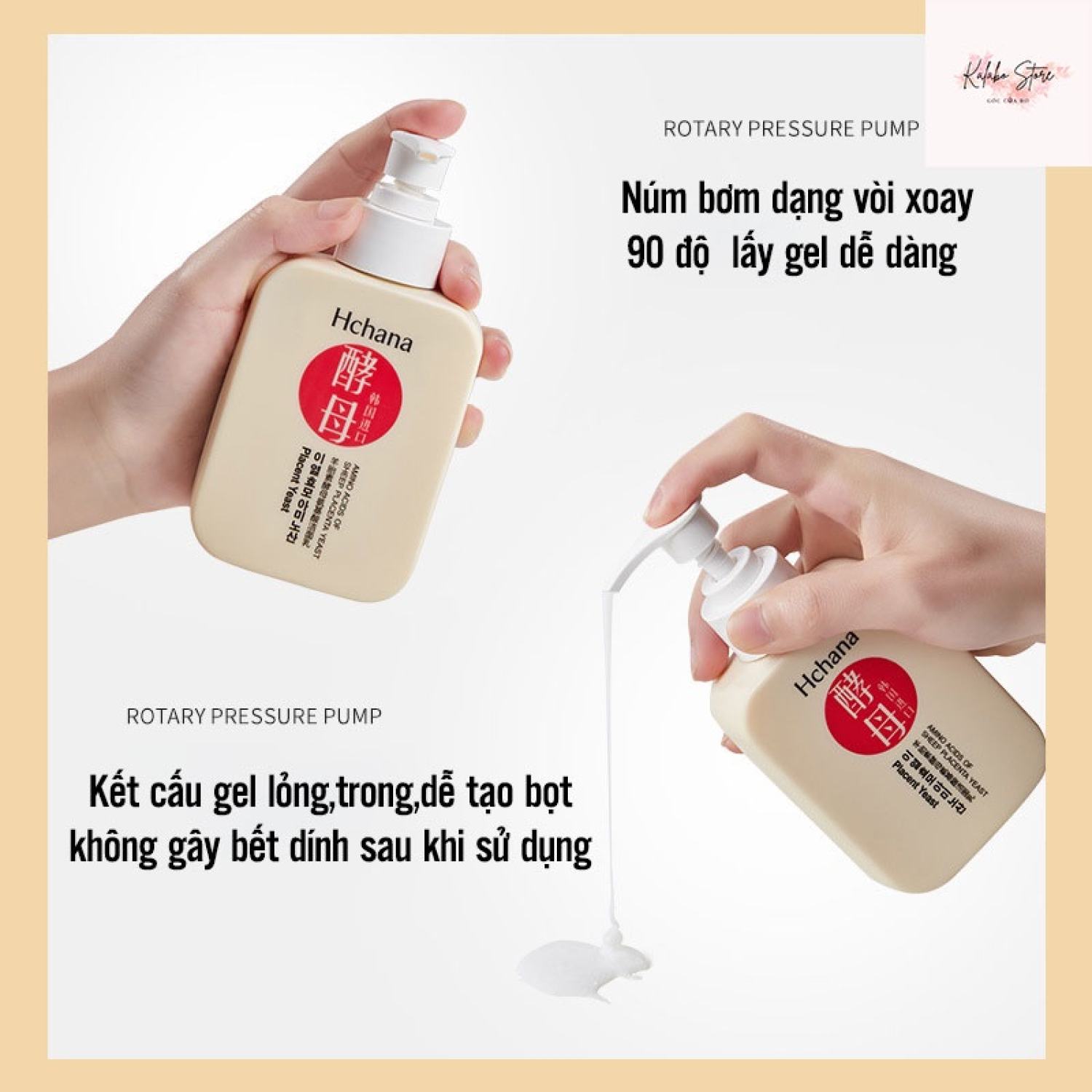 Combo Sữa rửa mặt và sữa tắm amin nhau thai cừu 165ml + 800ml