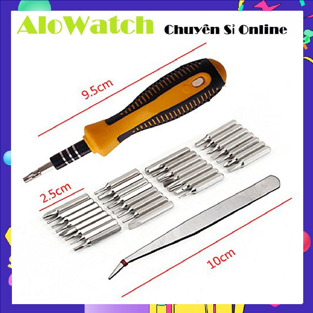 AloWatch   Bộ 32 Món Tua Vít Đa Năng JL-1166