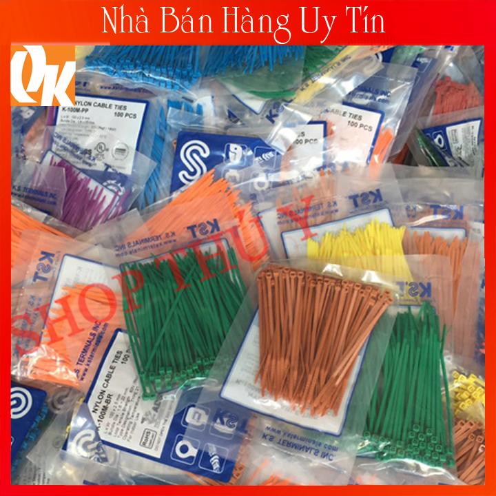 Combo 5 bịt Dây Rút Chân Gà 5 Màu {Bịt 100 Sợi}-Đánh Dấu Dòng Gà