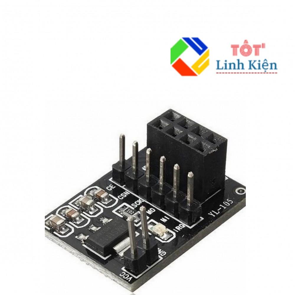 Module nguồn 3.3v ổn định thu phát cho NRF24L01 - Đế ra chân NRF24L01