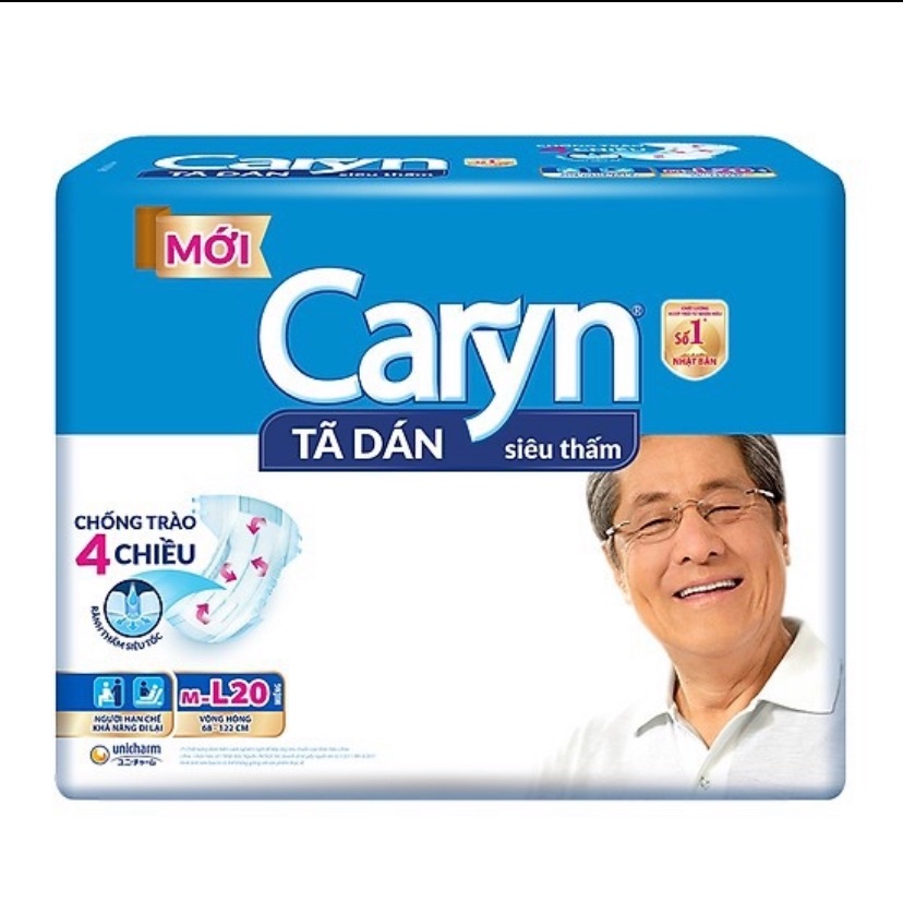[HCM]Tã dán Caryn Siêu thấm ML20