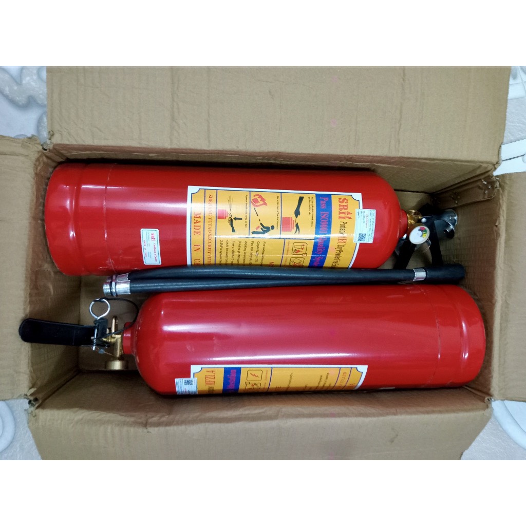 COMBO 2 Bình chữa cháy CÓ KIỂM ĐỊNH - 4Kg bột ABC