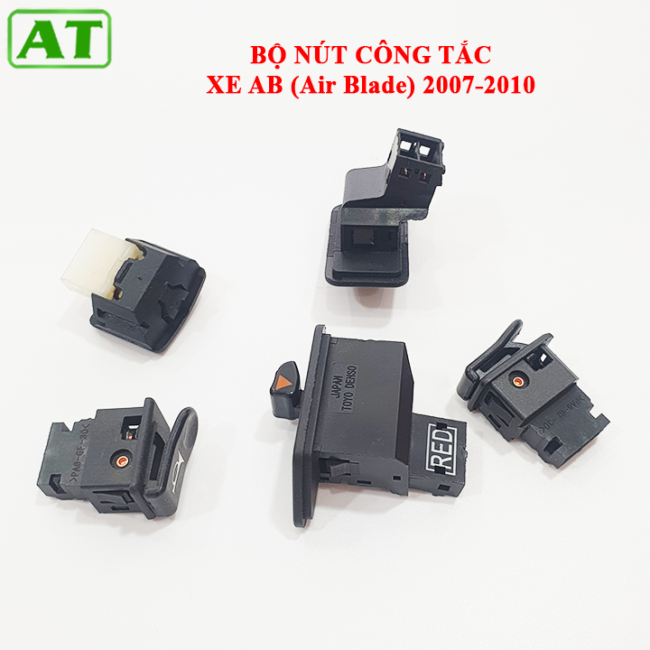 Bộ nút công tắc xe AB (Air Blade) cũ đời từ năm 2007 đến 2010